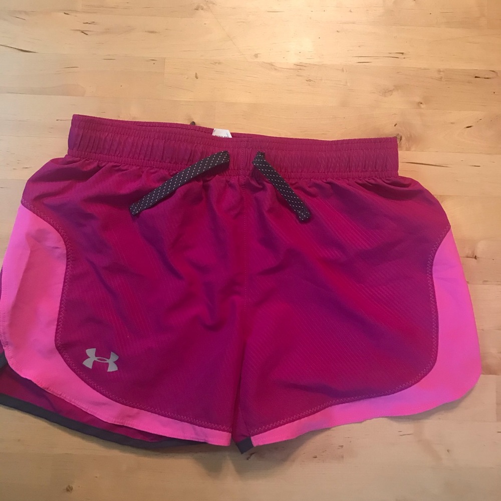 Girls Under Armour Loose Fit Athletic Shorts